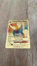 Charizard gx gold, Ophalen of Verzenden, Gebruikt, Losse kaart