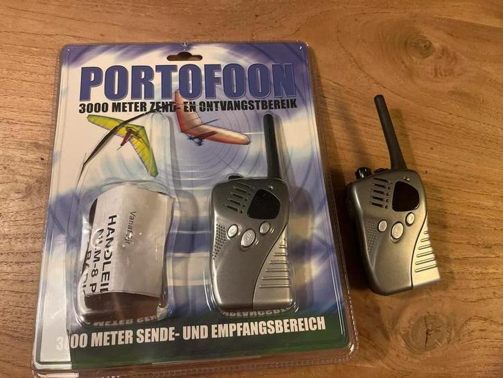 Portofoon Set - 3000 Meter Bereik, Telecommunicatie, Portofoons en Walkie-talkies, Nieuw, Portofoon of Walkie-talkie, Minder dan 2 km