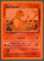 Pokémonkaart Charmander Wizards Base Set 46/102 English 1999, Ophalen of Verzenden, Zo goed als nieuw, Losse kaart