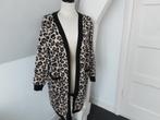 Print vest., Kleding | Dames, Truien en Vesten, Ophalen, Zwart, Maat 42/44 (L), Zo goed als nieuw