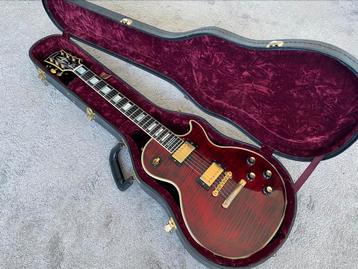 Gibson Les Paul Custom 1968 historic F red tiger beschikbaar voor biedingen