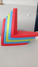 Ikea Mammut wandplanken, boekenplanken 3 kleuren kinderkamer, Ophalen of Verzenden, Gebruikt