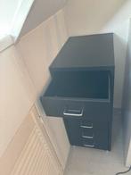 Keurig zwart ladenkastje IKEA Helmer, Huis en Inrichting, Ophalen, Minder dan 50 cm, Zo goed als nieuw, Minder dan 100 cm