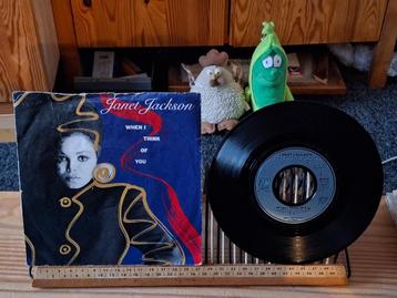 Janet Jackson-When I think of you(E498) 1 euro vaste prijs beschikbaar voor biedingen