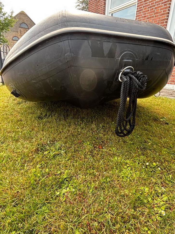 Nimarine black rhino rubberboot, Watersport en Boten, Rubberboten, Gebruikt, Overige merken, Aluminium, Minder dan 70 pk, Overige brandstoffen