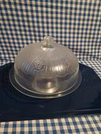 Serveerschaal + stolp, High tea set 2 delig nu €12,95, Ophalen of Verzenden, Overige stijlen, Glas, Schaal of Schalen
