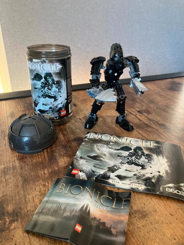 LEGO Bionicle Toa Metru - Whenua 8603, Kinderen en Baby's, Speelgoed | Duplo en Lego, Zo goed als nieuw, Lego, Complete set, Ophalen of Verzenden