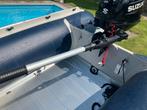 Rubber boor met 6pk motor suzuki motor, Watersport en Boten, Ophalen of Verzenden, Zo goed als nieuw, Motor en Techniek, Motorboot
