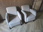 2 Stuks nette Fauteuils, Ophalen, Hout, 75 tot 100 cm, Zo goed als nieuw