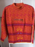 Noorse trui InWild maat S, 100% wol met elandleer afgezet, Kleding | Dames, Truien en Vesten, Ophalen of Verzenden, Zo goed als nieuw