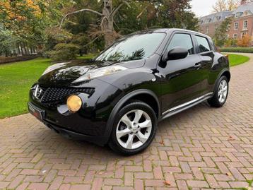 Nissan Juke 1.6 Acenta 2010 Zwart Airco nette auto!  beschikbaar voor biedingen