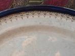 Mooie grote antieke Burslem schaal uit Engeland 45,5 cm., Antiek en Kunst, Ophalen of Verzenden