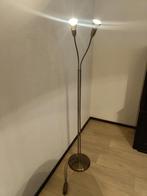 Dubbele vloerlamp leeslamp dimbaar, 150 tot 200 cm, Ophalen of Verzenden, Zo goed als nieuw