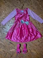 Roze Barbie jurk met schoentjes 110/116, Kinderen en Baby's, Carnavalskleding en Verkleedspullen, Ophalen of Verzenden, Gebruikt