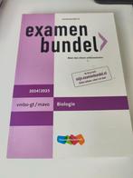 Examenbundel biologie vmbo-gt/mavo 2024/2025, Ophalen of Verzenden, Zo goed als nieuw, VMBO, Biologie