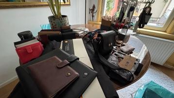 Verzameling mooi leren stukken beschikbaar voor biedingen
