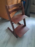 Stokke TrippTrapp Walnut bruin Nieuwe Model Kinderstoel, Ophalen, Gebruikt, Meegroeistoel