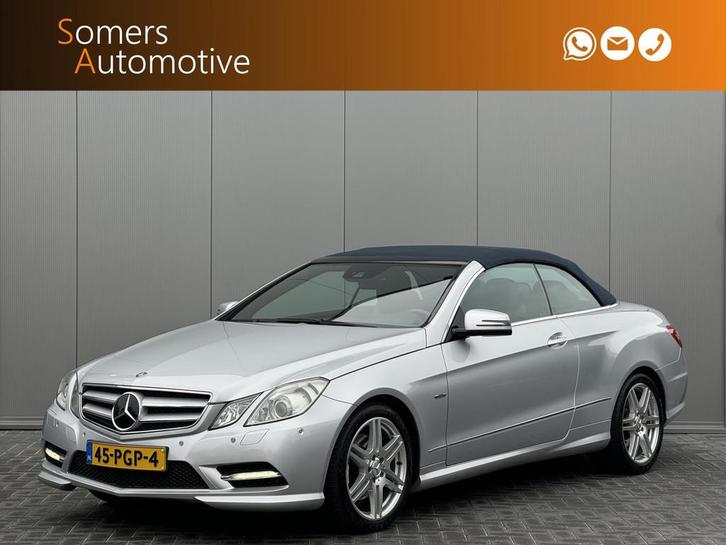 Mercedes-Benz E-Klasse Cabrio 350 CGI AMG | Stoelventilatie, Auto's, Mercedes-Benz, Bedrijf, Te koop, E-Klasse, ABS, Achteruitrijcamera