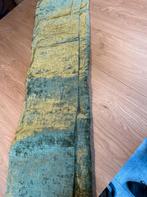 groene glanzende chenille meubelstof [Hornby Apple], Nieuw, Ophalen of Verzenden, 30 tot 120 cm, Katoen