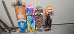 Longboard en 3 skateboards, Ophalen, Gebruikt, Longboard