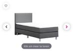 Boxspring 1 persoon, Ophalen, 90 cm, Eenpersoons, Zo goed als nieuw