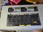Numark CM200 Mixer & Stage Line CD-260DJ Dubbele CD Speler, Ophalen of Verzenden, Gebruikt, Audio