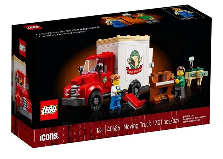 Nieuw: LEGO ICONS 40586 (GWP): Moving Truck, Kinderen en Baby's, Speelgoed | Duplo en Lego, Nieuw, Lego, Complete set, Ophalen of Verzenden
