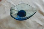Glazen schaaltje met blauwe onderkant, Antiek en Kunst, Antiek | Glas en Kristal, Ophalen