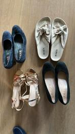 4 paar schoenen maat 38, Ophalen, Overige kleuren, Zo goed als nieuw, Schoenen met hoge hakken