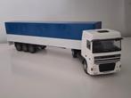 DAF 95XF Spacecab huifoplegger, Lion Toys 1/50, Hobby en Vrije tijd, Modelauto's | 1:50, Ophalen of Verzenden, Zo goed als nieuw