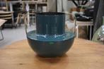 3 x hippe vaas metaal blauw mint-groen Light & Living, Huis en Inrichting, Woonaccessoires | Vazen, Overige materialen, Blauw