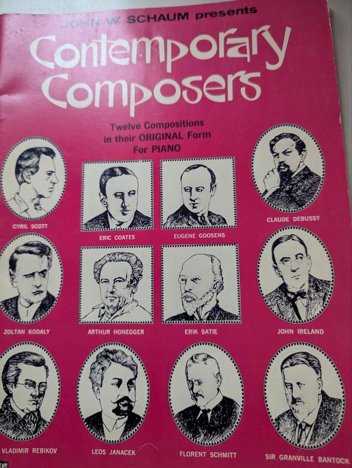 Oude piano bladmuziek jaren 20/60, Muziek en Instrumenten, Bladmuziek, Gebruikt, Artiest of Componist, Populair, Piano, Ophalen of Verzenden