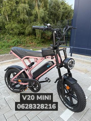 V20 mini fatbike rose gold - rose mini fatbike - nieuwste beschikbaar voor biedingen