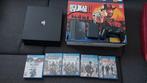 Playstation 4 Pro + 4TB HDD + 5 Games, Spelcomputers en Games, Spelcomputers | Sony PlayStation 4, Ophalen of Verzenden, Met 1 controller