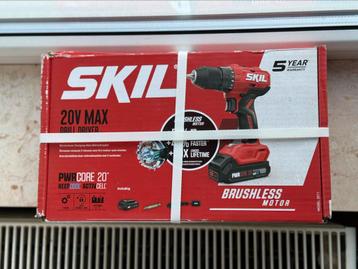 Skil  20V  accuboormachine Brushless incl.2,0Ah accu + lader beschikbaar voor biedingen