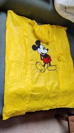 Vintage Disney World Mickey Mouse regenponcho regenjas geel, Ophalen of Verzenden, Zo goed als nieuw, Regenponcho, Heren