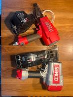 2x Senco tacker - met spijkers! Zo goed als nieuw!, Ophalen, Zo goed als nieuw