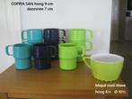 mepal wave, coppia, san, kunststof mokken, bekers, camping, Huis en Inrichting, Ophalen of Verzenden, Zo goed als nieuw, Effen