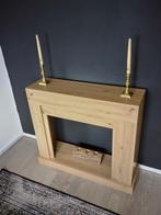 Schouw ombouw eiken fineer, Ophalen, Gebruikt, Vrijstaande haard, Overige soorten