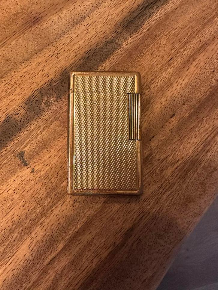 S.T. Dupont Aansteker Verguld Vintage, Antiek en Kunst, Antiek | Overige Antiek, Ophalen of Verzenden