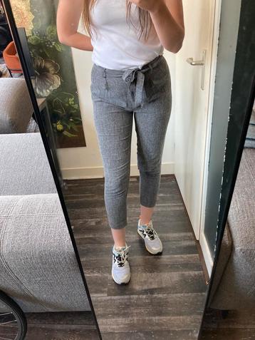 Grijze stoffen broek / pantalon New Look maat S beschikbaar voor biedingen