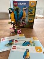 Lego 31136 papegaai kikker vis, compleet, Ophalen of Verzenden, Zo goed als nieuw