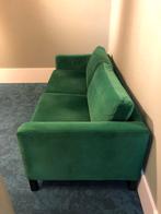 Ikea Karlstad 3-zitsbank met zgan BEMZ hoes in smaragd groen, Ophalen, Tweepersoons, 75 tot 100 cm, Zo goed als nieuw