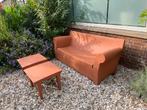Tuinbank en 2 tafeltjes Kartell Bubble Club, Tuin en Terras, Tuinbanken, Ophalen, Gebruikt, Kunststof