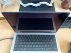 MacBook pro M2 14 inch (2023) 16GB RAM 512GB SSD 96W charger, Computers en Software, Apple Macbooks, Qwerty, Overige groottes