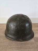 Orginele WOII Amerikaanse M1 - Front seam swivel bale helm, Verzamelen, Militaria | Tweede Wereldoorlog, Amerika, Ophalen of Verzenden
