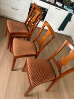 Vintage stoelen uitstekende staat!, Huis en Inrichting, Stoelen, Ophalen, Zo goed als nieuw, Bruin, Twee