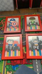 Superhelden Wanddecoratie Set, Kinderen en Baby's, Kinderkamer | Inrichting en Decoratie, Ophalen of Verzenden, Zo goed als nieuw