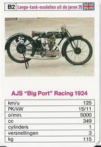 M6 motorkaartje ajs big port racing 1924 ( b2), Verzamelen, Ophalen of Verzenden, Zo goed als nieuw, Motoren
