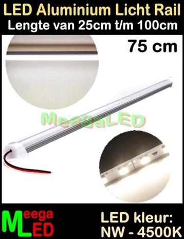 LED Profiel Rigid Strip Bar Rail 75cm SMD5630 Naturalwit beschikbaar voor biedingen